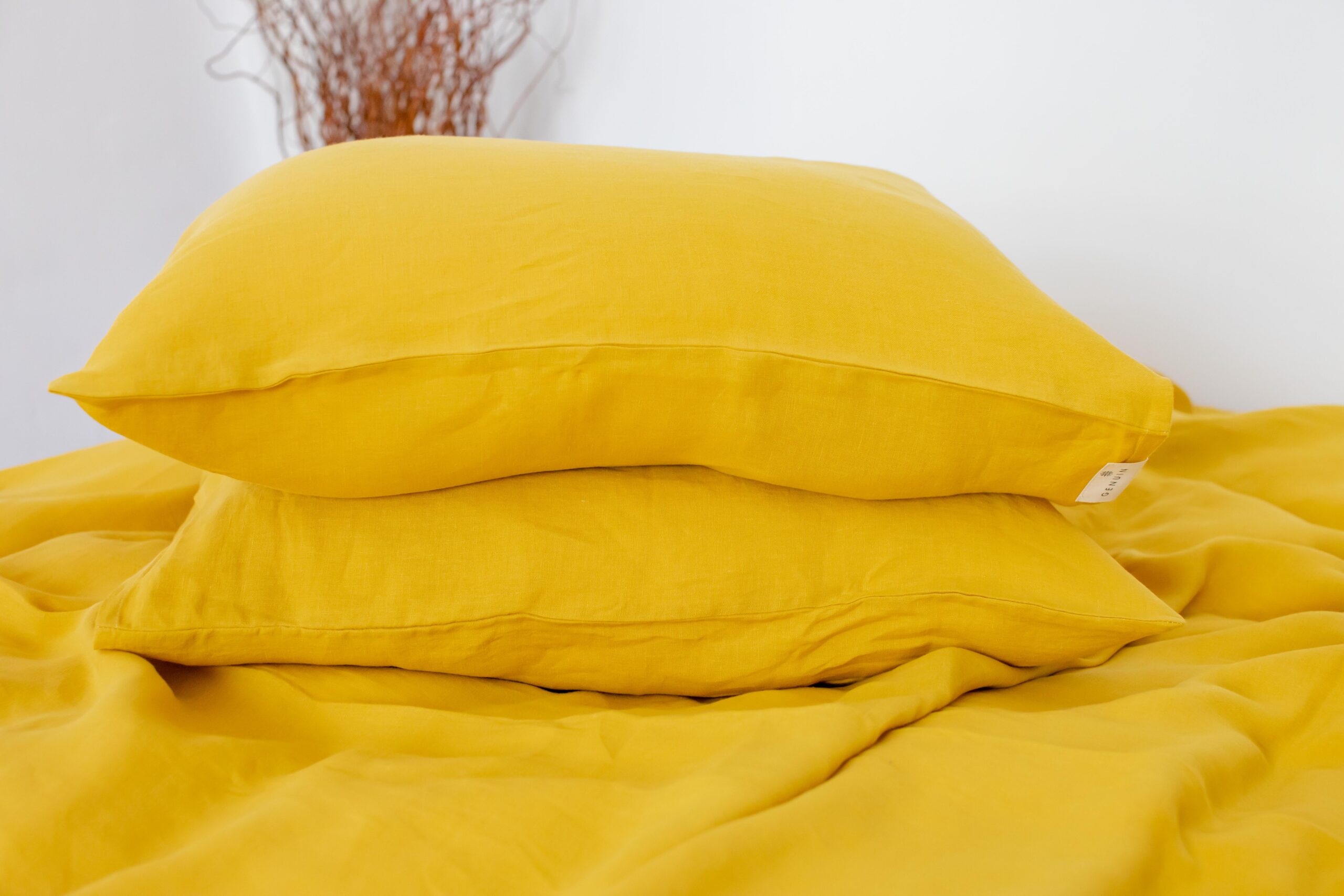 Sæt Pumpkin Sweet pudebetræk 50x70 og pudebetræk 200x220