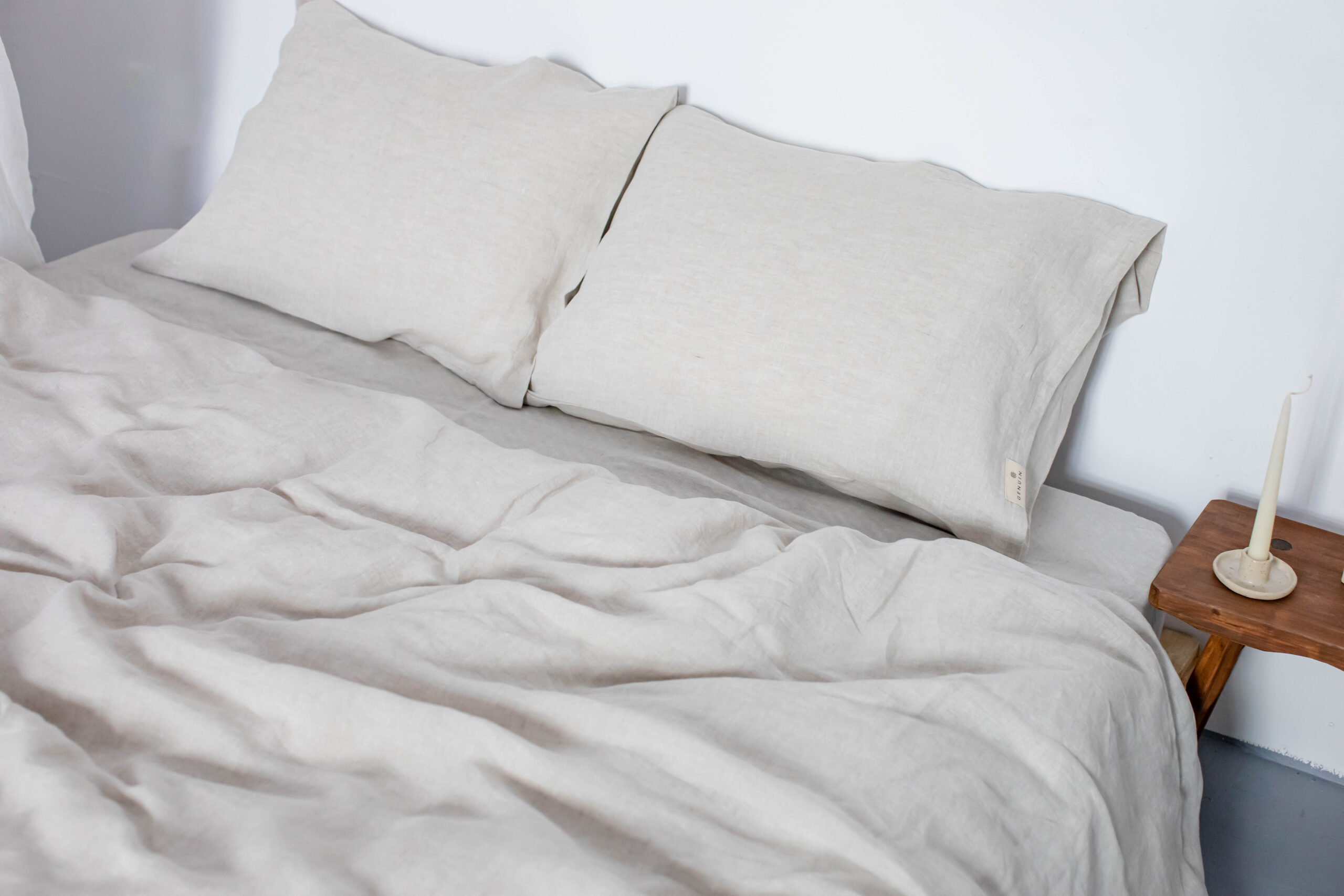 Sæt Natural Sheet 90x200 og Pilot Cover 150x200