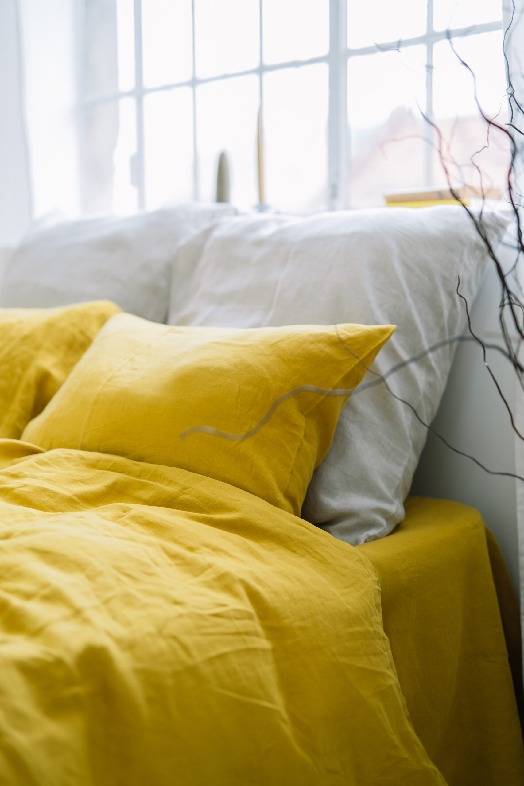 Sæt Pumpkin Sweet pudebetræk 50x60 og pudebetræk 200x200