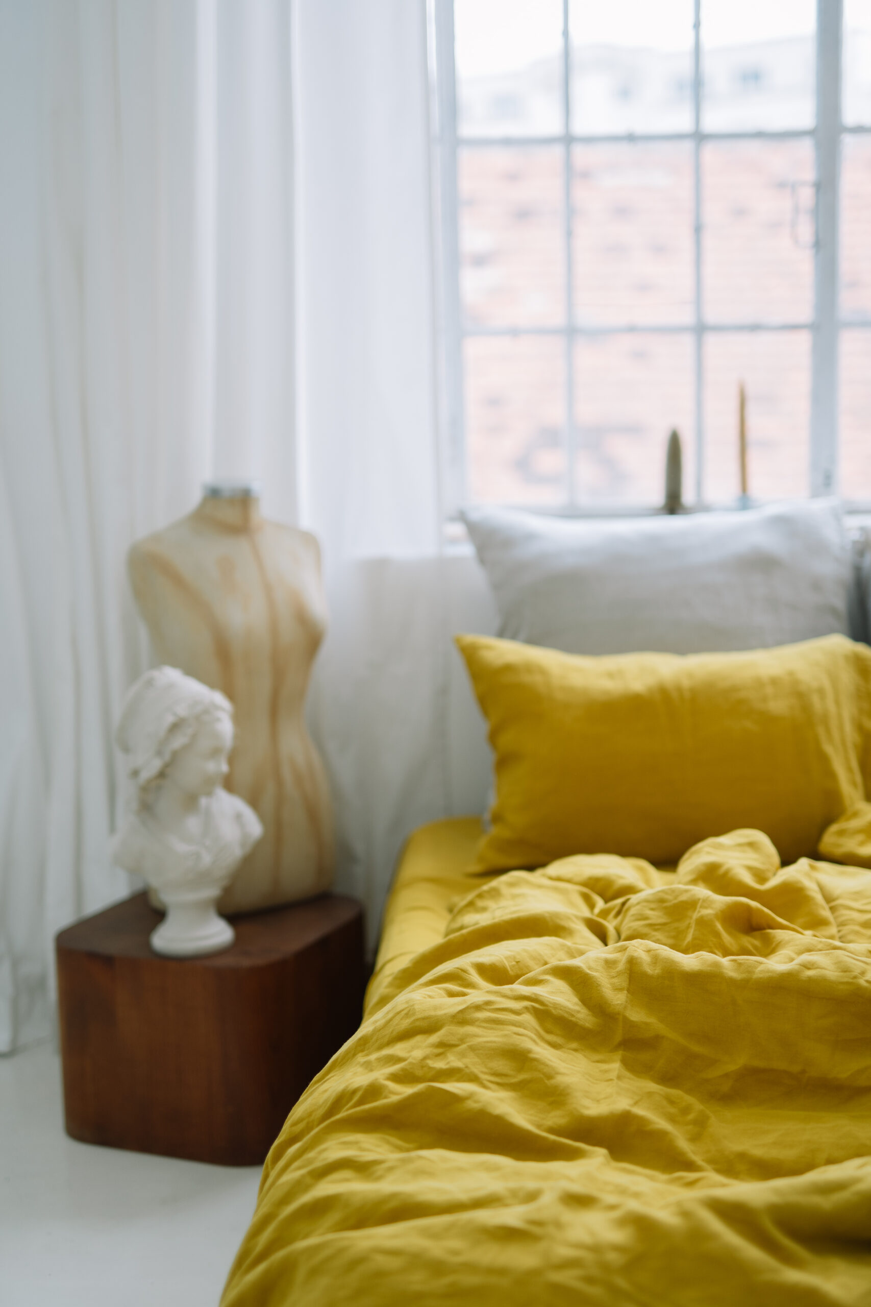 Sæt Pumpkin Sweet pudebetræk 50x70 og lagen 90x200