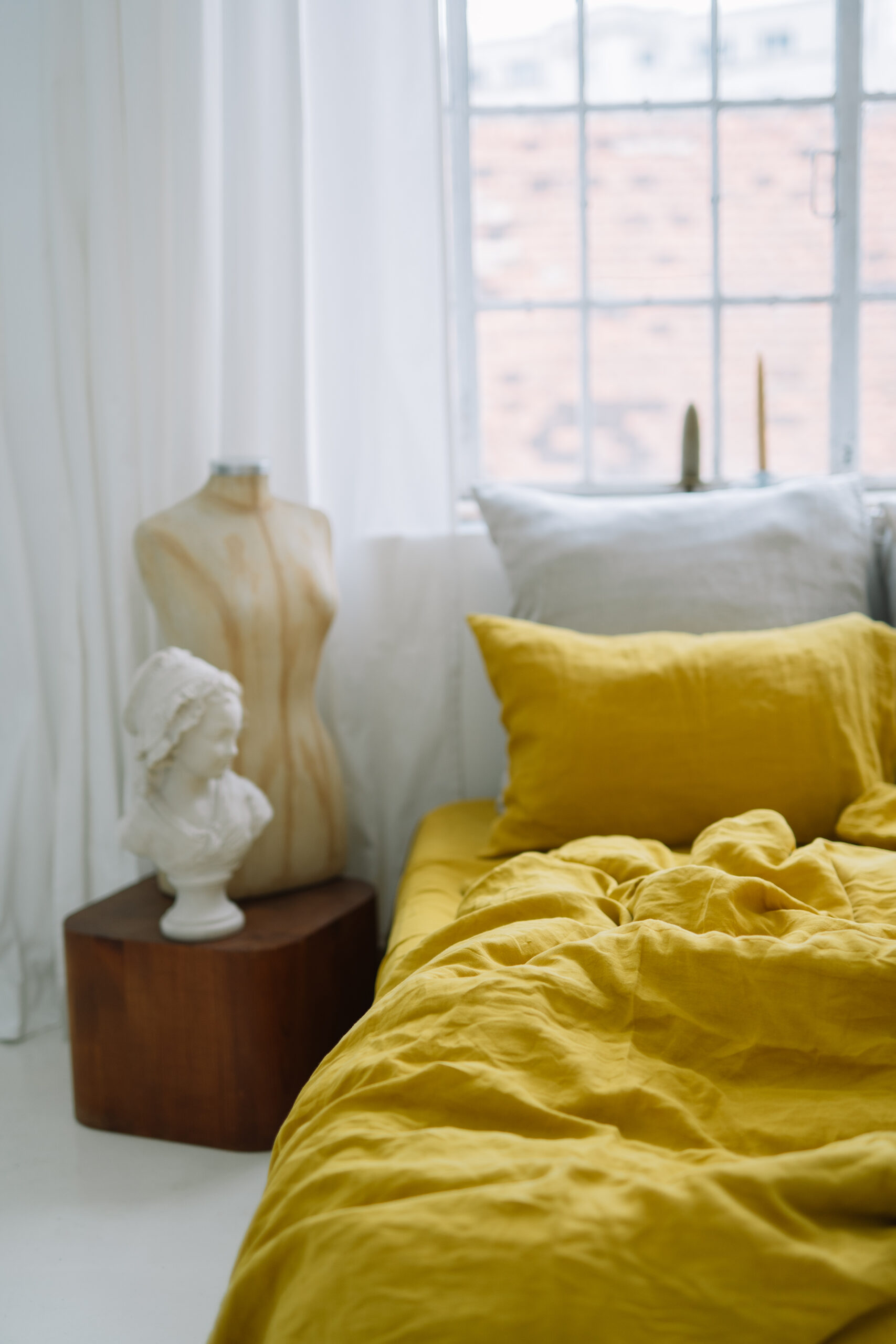 Sæt Pumpkin Sweet pudebetræk 60x60 og pudebetræk 200x220