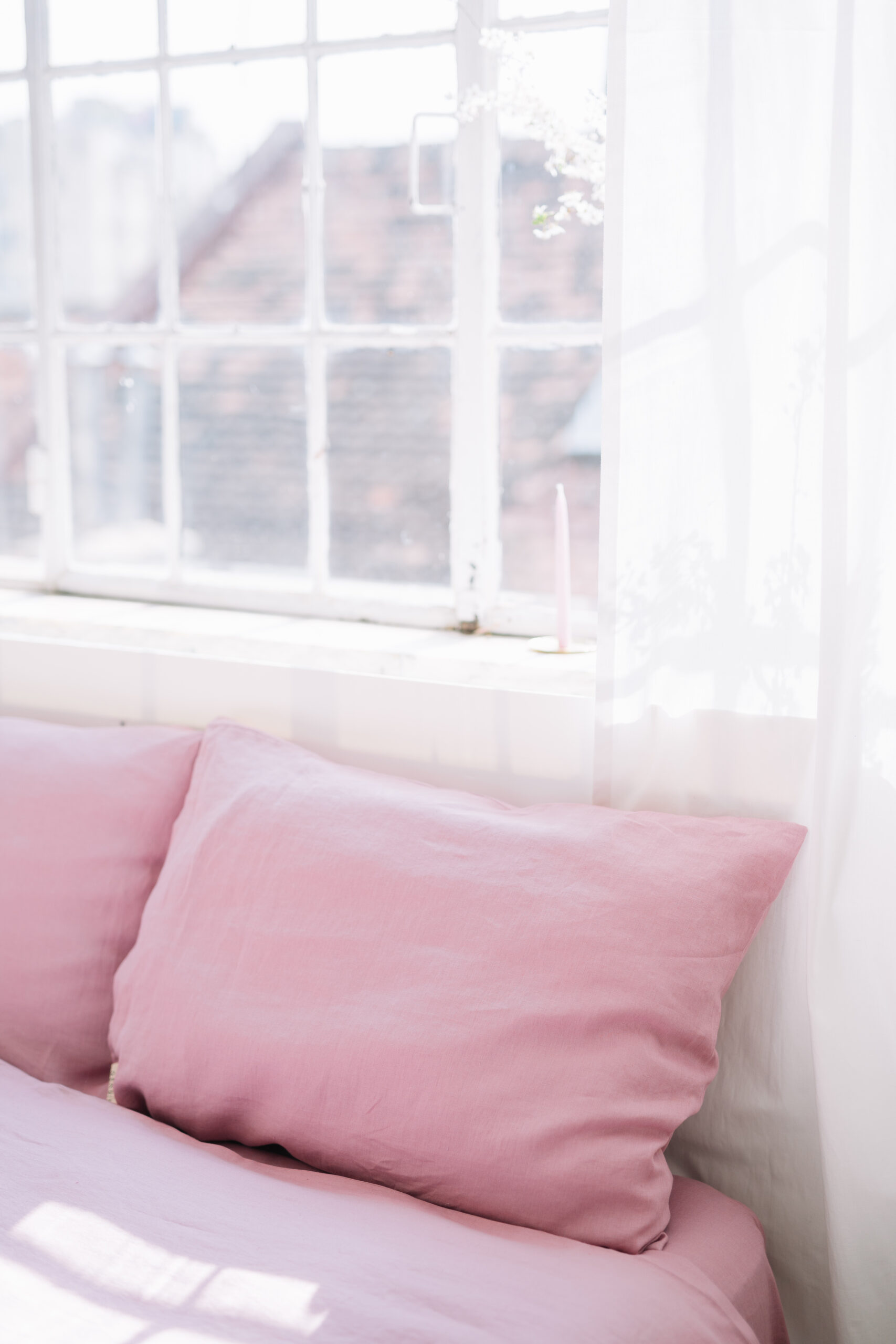 Purple Dream 50x70 pudebetræk og 200x220 pudebetræk sæt