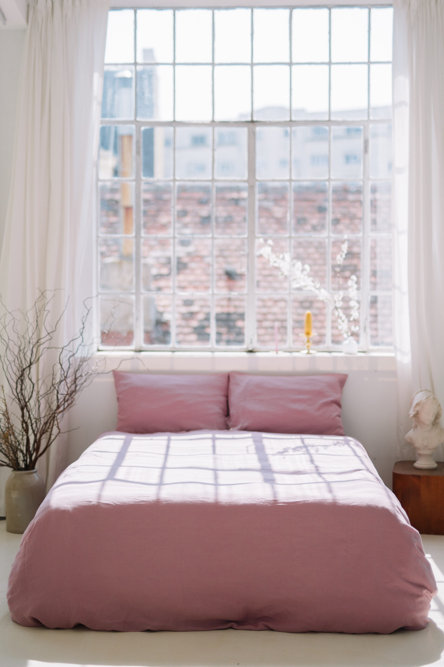 Sæt Purple Dream-pudebetræk 80x80 og pudebetræk 220x240