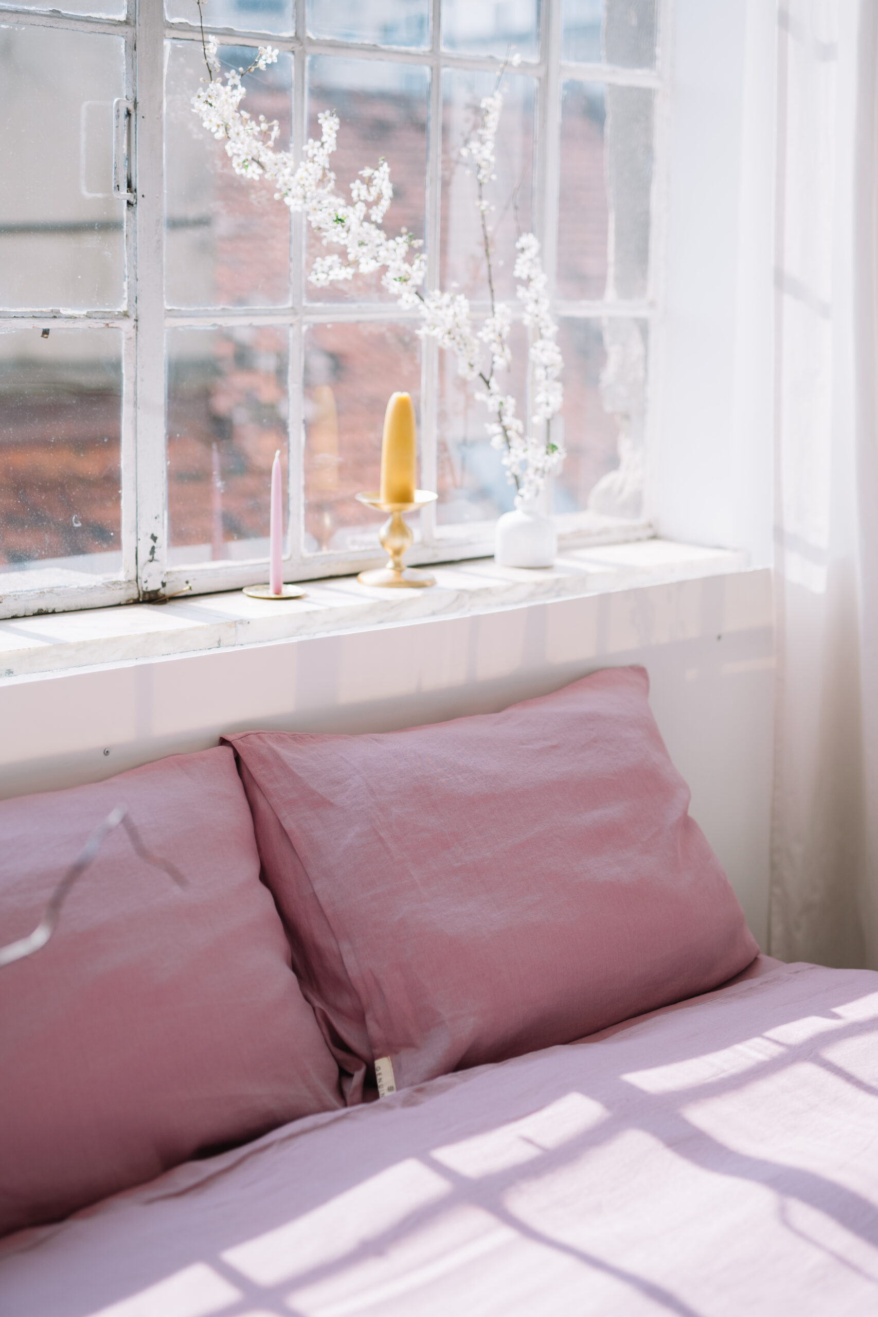 Sæt Purple Dream-pudebetræk 50x70 og lagen 90x200