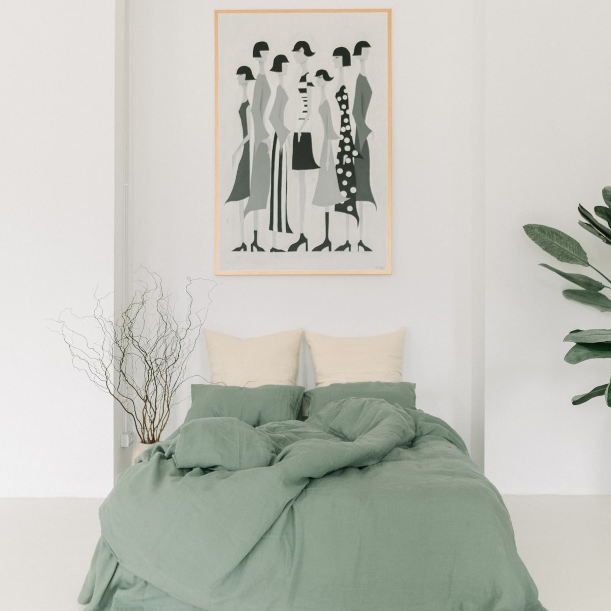 Mintgrøn pilottaske