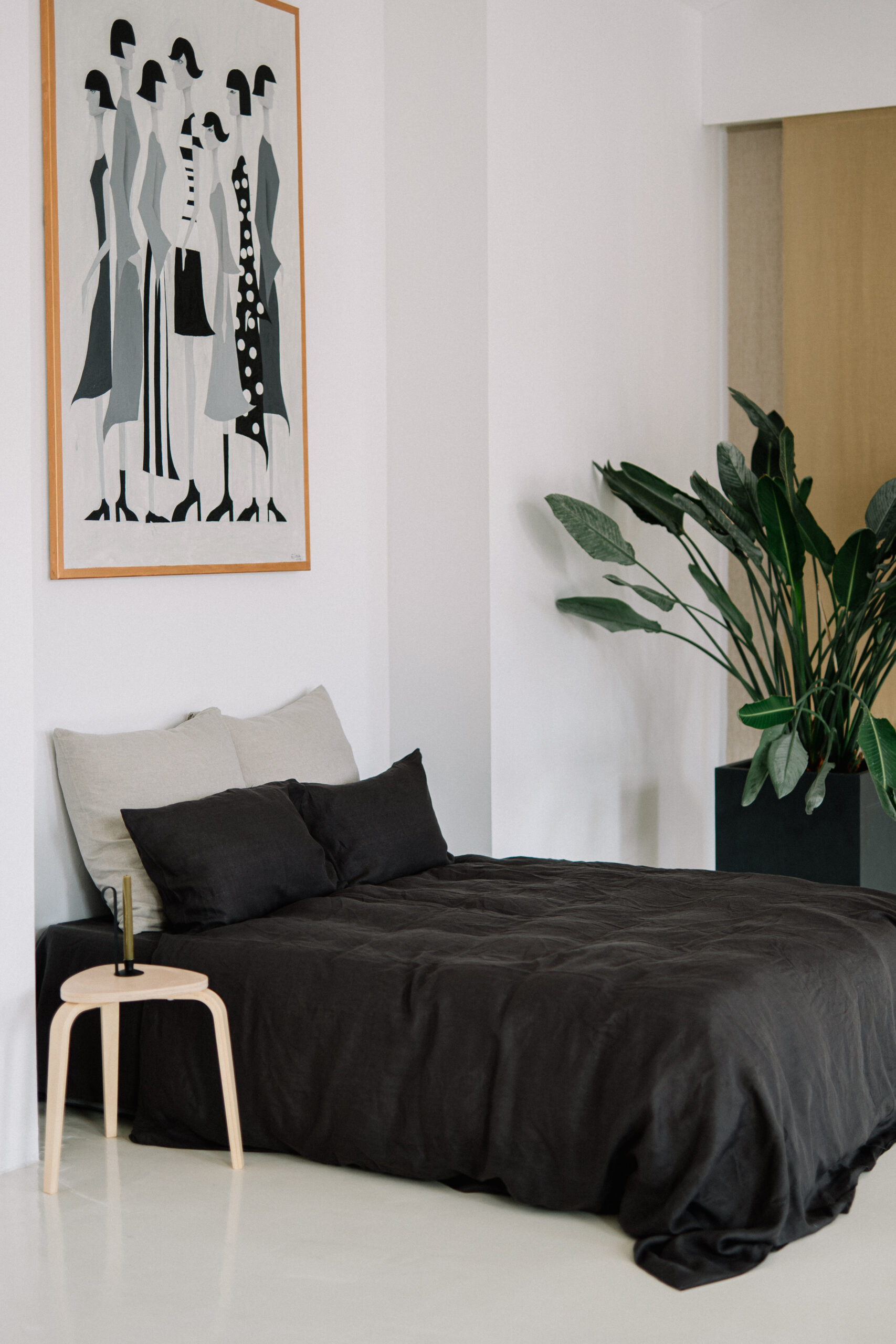 Stormy Grey 60x60 pudebetræk og 200x220 pudebetræk sæt