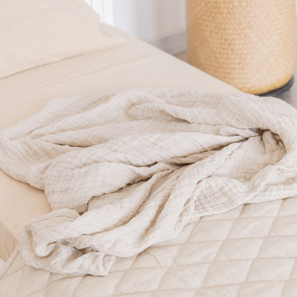 Naturligt knust tæppe