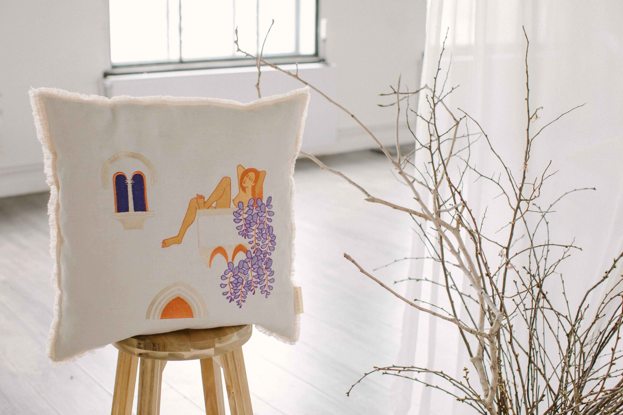 Dekorativ pude A Place to Wait 50x50