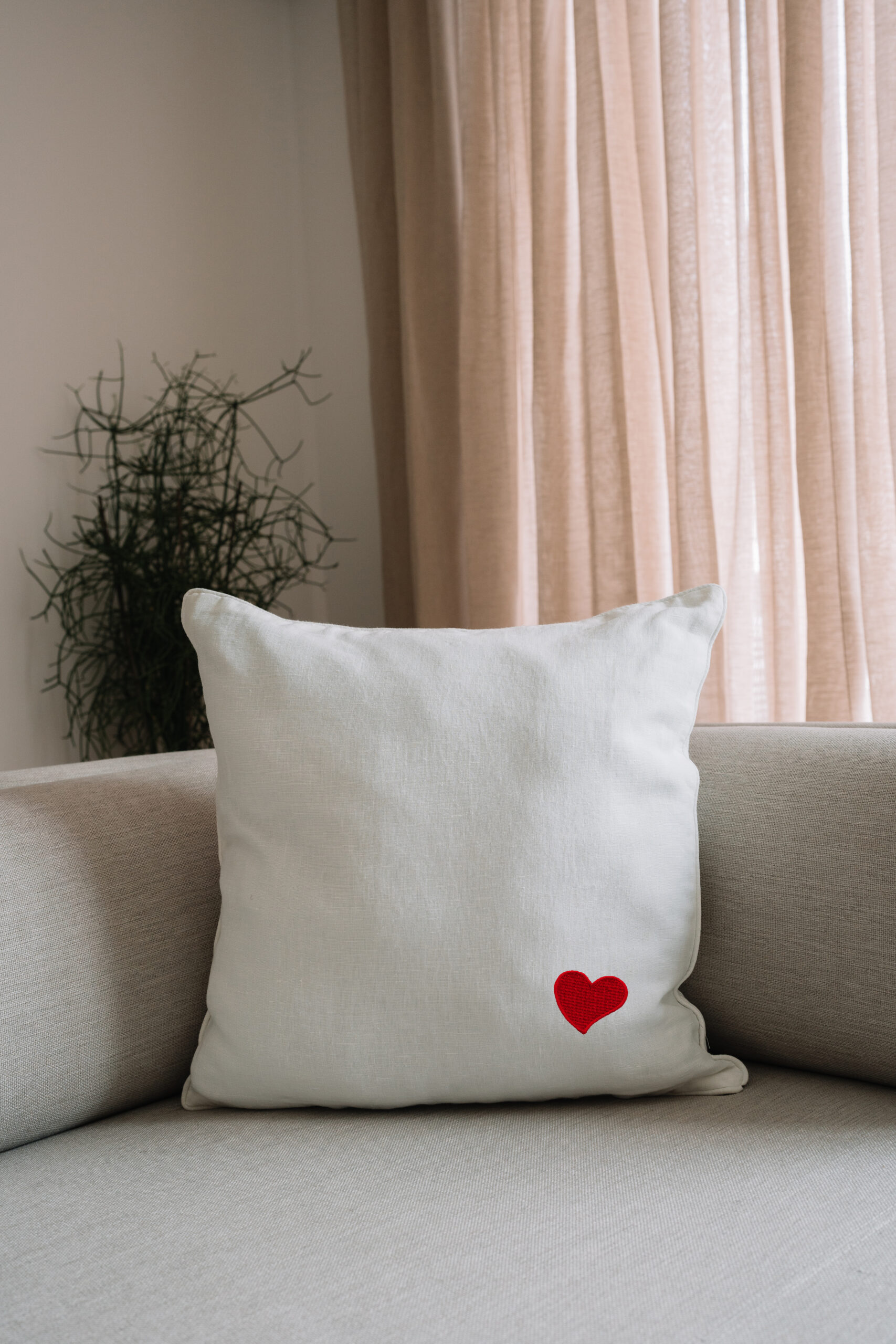 Pude i CLASIC 50x50 med broderi