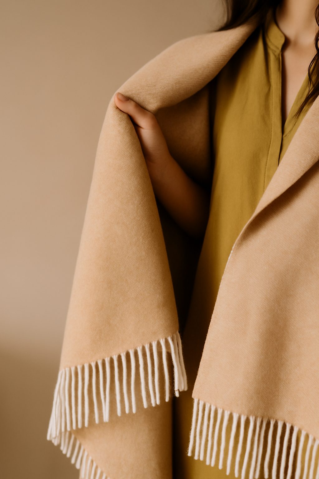 Elements tæppe Elements 50% uld 50% kashmir 140x200 cm Air Beige